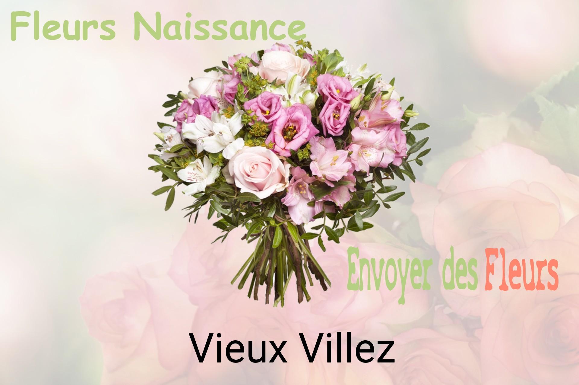 Bouquet de fleurs de naissance livré à Vieux-Villez